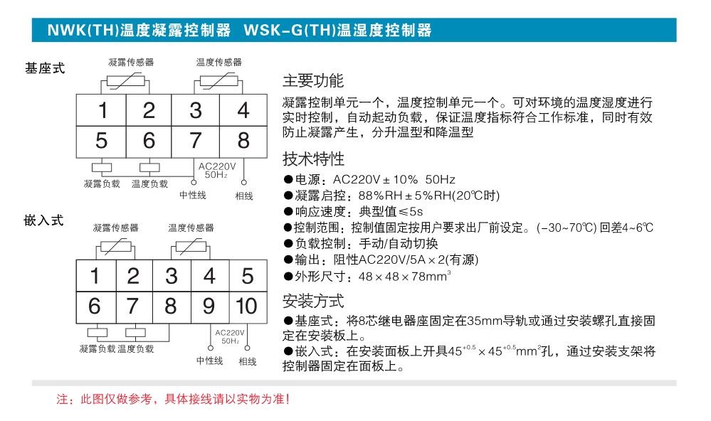 NWK(TH)温度凝露控制器 WSK-G(TH)温湿度控制器.jpg